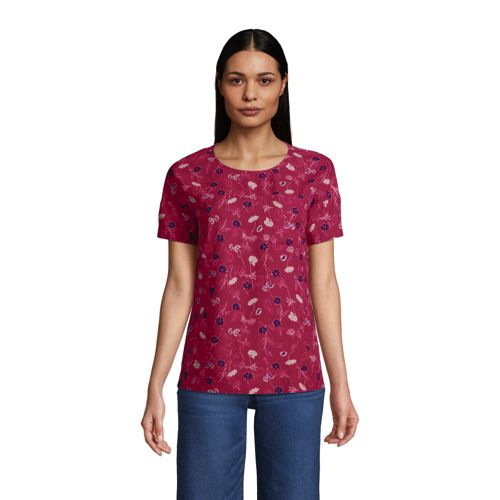 Women's Rayon Short Sleeve Tee - image 2