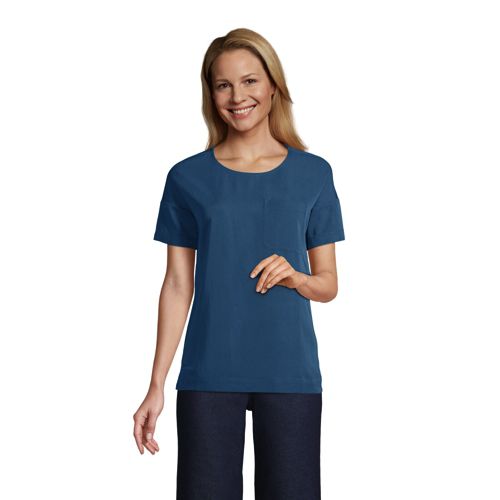 Women's Rayon Short Sleeve Tee - image 3