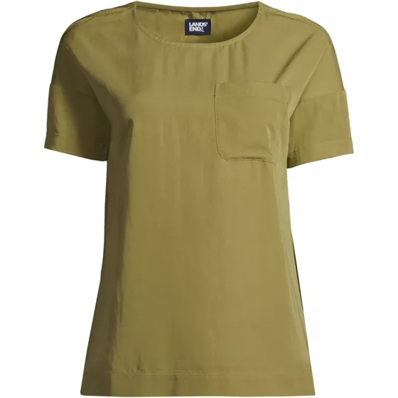 Women's Rayon Short Sleeve Tee - primary
