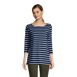 Women's 3/4 Sleeve Heavyweight Jersey Boatneck Tunic, Front