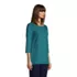 Women's 3/4 Sleeve Heavyweight Jersey Boatneck Tunic, alternative image