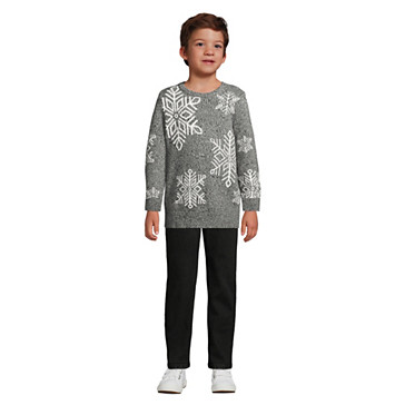 Pullover mit Schneeflocken für Kinder image number 3