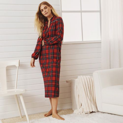 Lands' End Women's Long Sleeve Flannel Nightgown : Target