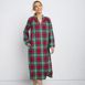 Women's Long Sleeve Flannel Nightgown, alternative image