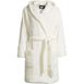 Women's Plus Size Sherpa Fleece Hooded Robe, Front