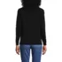Women's Long Sleeve Supima Mock Turtleneck, Back