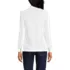 Women's Long Sleeve Supima Mock Turtleneck, Back