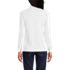 Women's Long Sleeve Supima Mock Turtleneck, Back