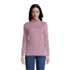 Women's Long Sleeve Supima Mock Turtleneck, Front