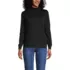 Women's Long Sleeve Supima Mock Turtleneck, Front