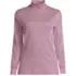 Women's Long Sleeve Supima Mock Turtleneck, Front
