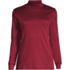 Women's Plus Size Long Sleeve Supima Mock Turtleneck, Front