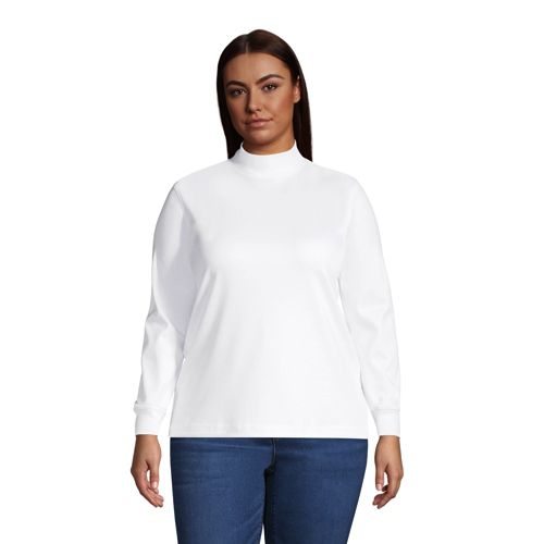 3xlt mock outlet turtleneck