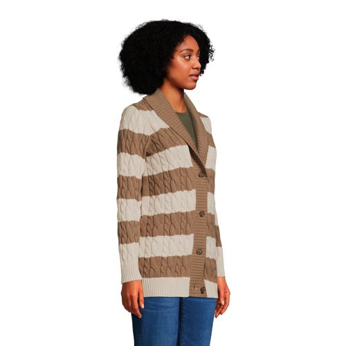 Lands end waterfall on sale cardigan