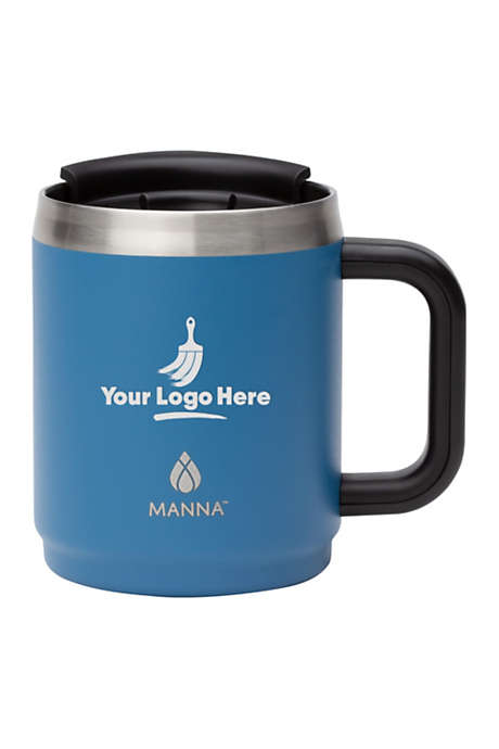 Manna 14oz Boulder Custom Logo Stainless Steel Insulated Coffee Mug