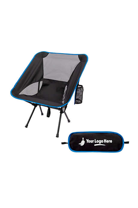 Sycamore Portable Folding Chair with Custom Logo Bag