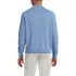 Men's Long Sleeve Cashmere Sweater Polo, Back