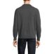 Men's Long Sleeve Cashmere Sweater Polo, Back