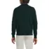 Men's Long Sleeve Cashmere Sweater Polo, Back