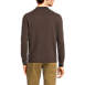 Men's Long Sleeve Cashmere Sweater Polo, Back