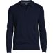 Men's Long Sleeve Cashmere Sweater Polo, Front