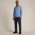 Men's Long Sleeve Cashmere Sweater Polo, alternative image