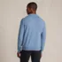 Men's Long Sleeve Cashmere Sweater Polo, Back