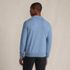 Men's Long Sleeve Cashmere Sweater Polo, Back