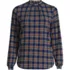 Women's Plus Size Jersey Long Sleeve Gathered Mock, Front