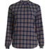 Women's Plus Size Jersey Long Sleeve Gathered Mock, Front