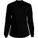 Women's Plus Size Jersey Long Sleeve Gathered Mock, Front