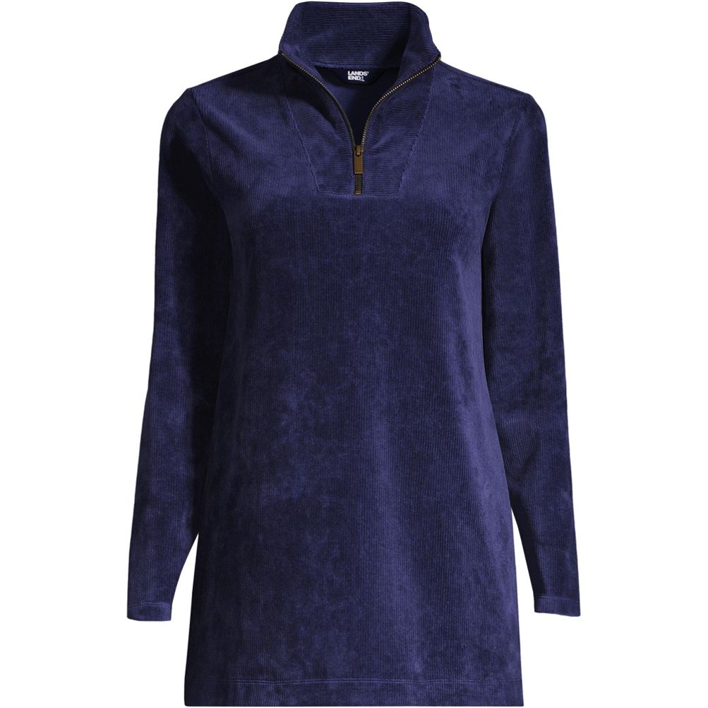 Lands end best sale half zip