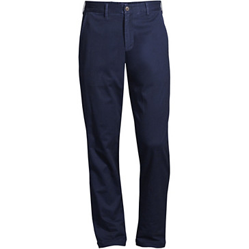 Chino Stretch Coupe Droite Doublé de Flanelle, Homme Stature Standard image number 1