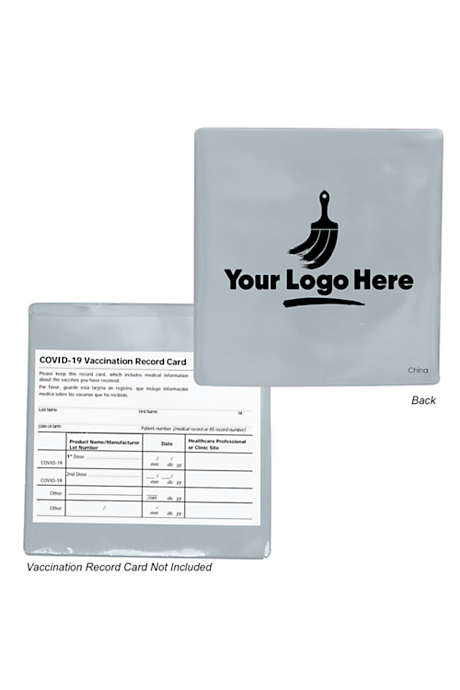 Custom Logo Vaccination Card Holder