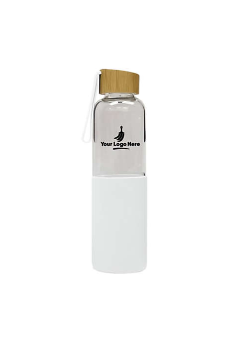 20oz Jameson Custom Logo Glass Water Bottle
