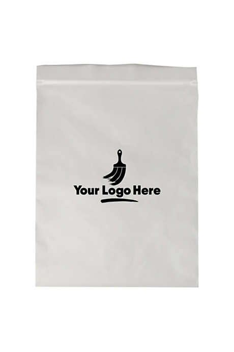 Zippered Custom Logo Plastic Storage Bag