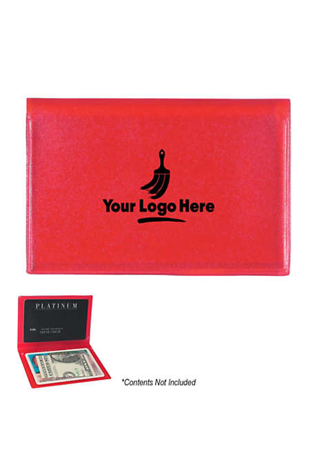 2 Pocket Custom Logo ID and Card Holder