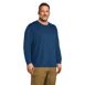 Men's Big and Tall Long Sleeve Rugby Crew Tee, alternative image
