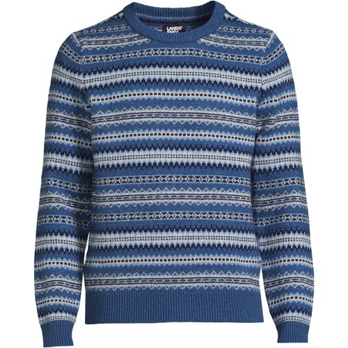 Lands end ragg hot sale wool sweater