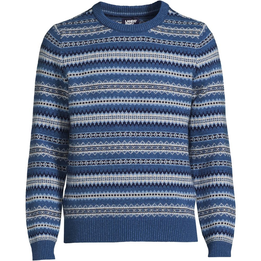 Men s Snowflake Crewneck Sweater