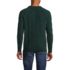 Men's Cotton Blend Aran Cable Crew Neck Sweater, Back