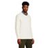 Men's Cotton Blend Aran Cable Crew Neck Sweater, alternative image