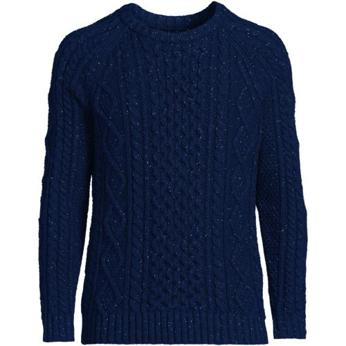 Lands end 2024 cable sweater