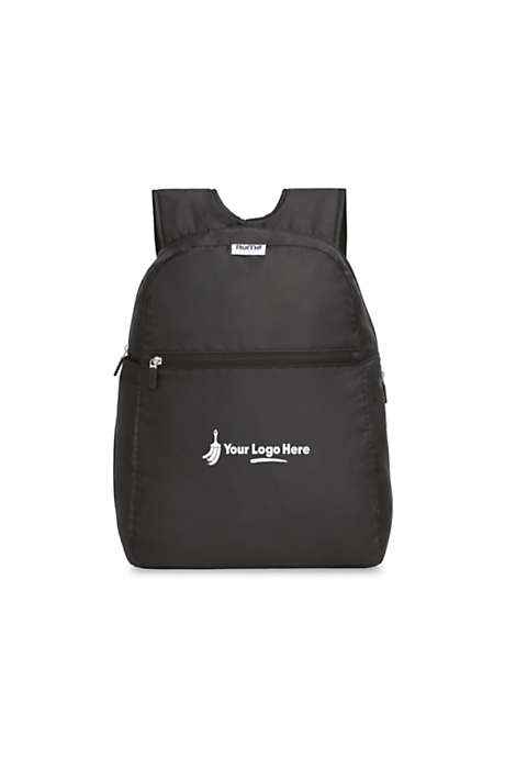 RuMe Recycled Custom Logo Packable Backpack