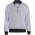 Men's Regular Herringbone Half Zip Knit Pullover, Front
