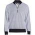 Men's Regular Herringbone Half Zip Knit Pullover, Front