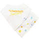 GooseWaddle Muslin Terry Cloth Baby Bib Set - 2 Pack, Front