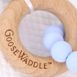 GooseWaddle Silicone and Wood Baby Teether, alternative image