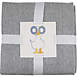 GooseWaddle Knit Baby Throw Blanket, Front