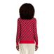 Women's Lofty Jacquard Crew Sweater, Back